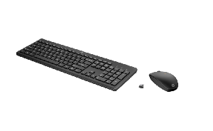 18H24AA, HP 230 Wireless Mouse+KB Combo, 2.4GHz, Black